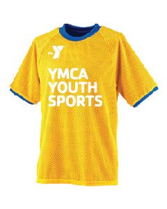 Y Logo Youth Reversible Practice Jersey YellowBlue