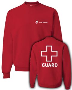 Lifeguard Jerzees 562MR NuBlend Crewneck Sweatshirt 