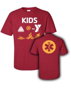 Kids Tri, Hudson Medical - Gildan Cardinal Red