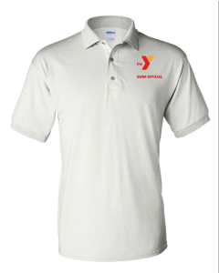 Swim Official Polos - Gildan 8800 White