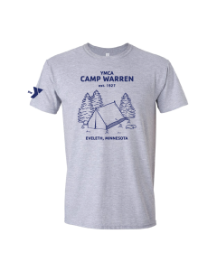 Camp Warren Tent - Gildan 64000 Sports Grey