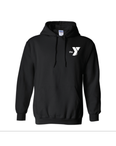 Y University Hoodie - Gildan 18500 Black