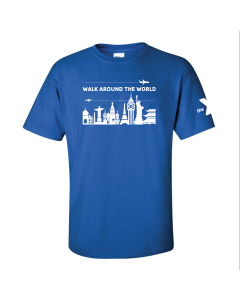 ADULT River Valley Walk Around the World - Gildan 2000 Royal