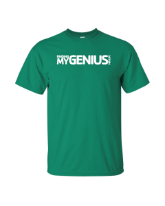 ADULT Finding My Genius Within (Horizontal) - Gildan 2000 Kelly Green