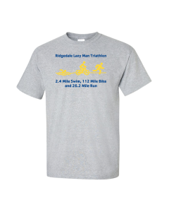 ADULT Lazy Man Tri 2019 - Gildan 2000 Sports Grey