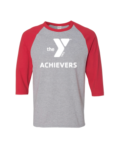 ADULT Y Achievers JC Penny Communities Foundation - Gildan 5700 Sports Grey/Red