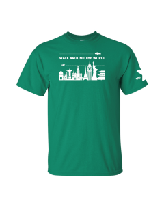 ADULT Walk Around the World 2019 - Gildan 2000 Kelly Green