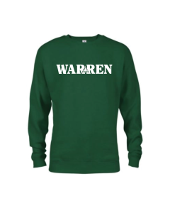 Camp Warren Retro Crewneck - Delta Apparel 99100 Forest