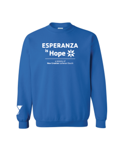 ADULT Esperanza Staff Crewneck - Gildan 18000 Royal