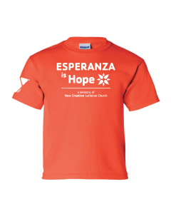 YOUTH Esperanza Shirt - Gildan 2000B Orange