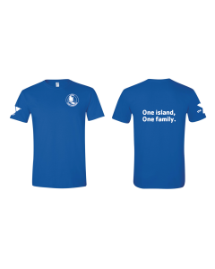 Icaghowan Sunset Quote Tee - Gildan 64000 Royal