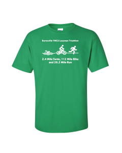 ADULT Burnsville Lazy Man Tri 2019 - Gildan 2000 Irish Green