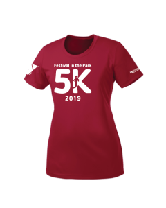 LADIES Mounds View 5K 2019 - Port & Company LPC380 Red