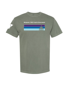 ADULT Minnesota YMCA YIG Capital - Comfort Colors 1717 Moss
