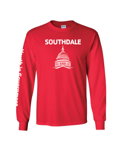 ADULT Southdale YIG 2020 Long Sleeve Tee - Gildan 2400 Red