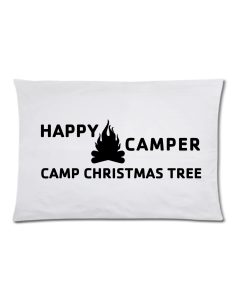 Christmas Tree Campfire Pillow
