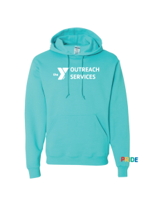 Y Outreach Services BLM Pride Hoodie - JERZEES 996MR
