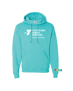 Y Youth and Family Services Board Member BLM Pride Hoodie - JERZEES 996MR