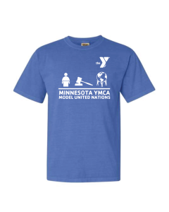 ADULT Model UN YIG Icons - Comfort Colors 1717 Flo Blue