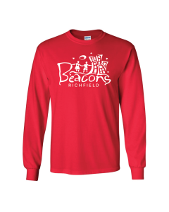 Beacons Richfield Red Hot Long Sleeve - Gildan 2400 Red