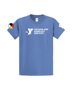 Housing and Homeless Services  BLM Native Wheel - PC61 Carolina Blue