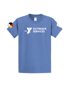 Y Outreach Services  BLM Native Wheel - PC61 Carolina Blue
