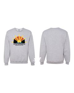 Spring Lake Est 2012 Canoe Crewneck NO Name- Jerzees 562MR Ash