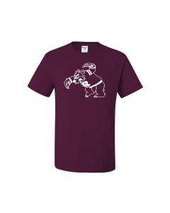 Beacons Teddy Jerseys with Numbers - JERZEES 29MR Maroon