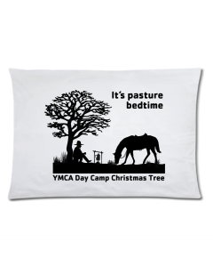 Christmas Tree Pasture Bed Time Pillow