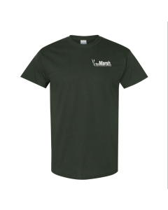 The Marsh Lifeguard T-Shirt - Gildan 5000 Dark Green