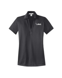The Marsh Ladies Jacquard Polo - L528 Smoke