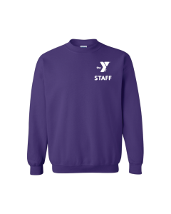 Y Logo Staff Crewneck - 18000 Purple