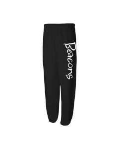 Beacons Sweatpants - JERZEES 973MR Black