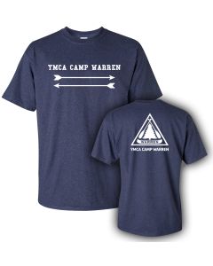 Camp Warren Arrows - Gildan 2000 Heather Navy