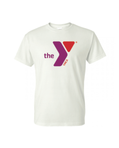 Y Logo Purple/Red - Gildan 2000 White