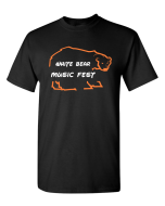 YOUTH White Bear Music Fest - Gildan 5000B Black
