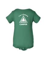 Warren Future Camper Infant Onesie - Rabbit Skins 4400 Kelly