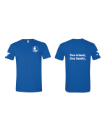Icaghowan Sunset Quote Tee - Gildan 64000 Royal