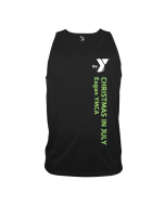 UNISEX Eagan Christmas in July Tank - Badger 8662 Black
