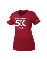 LADIES Mounds View 5K 2019 - Port & Company LPC380 Red