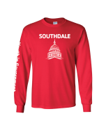 ADULT Southdale YIG 2020 Long Sleeve Tee - Gildan 2400 Red