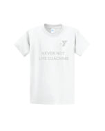 Never Not Life Coaching Tee Tie Dye - PC61 White