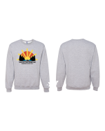 Spring Lake Est 2012 Canoe Crewneck NO Name- Jerzees 562MR Ash