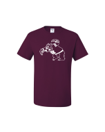 Beacons Teddy Jerseys with Numbers - JERZEES 29MR Maroon