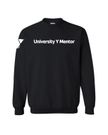 University Y Mentor Inclusion Crewneck - 18000 Black