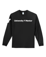 University Y Mentor Inclusion Long Sleeve Tee - PC61LS Black