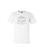 Ihduhapi Camp Team Tie Dye - Bella + Canvas 3001 White 